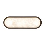 Alora - WV653016MBAR - LED Bathroom Vanity - Evelyn - Matte Black/Alabaster