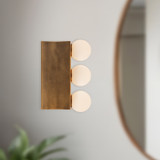 Alora - WV364312VB - LED Bathroom Vanity - Sinclair - Vintage Brass