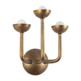 Alora - WV313011VB - LED Bathroom Vanity - Spade - Vintage Brass