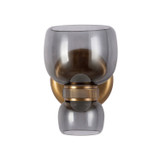 Alora - WV310205VBSM - LED Bathroom Vanity - Sutton - Vintage Brass/Smoked Glass