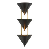 Alora - WS341328UB - Three Light Wall Sconce - Versus - Urban Bronze