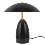Alora - TL437012GBK - LED Table Lamp - Poppy - Glossy Black