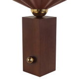 Alora - TL354116BGD - One Light Table Lamp - Furrow - Burgundy