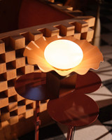 Alora - TL354012PEC - One Light Table Lamp - Furrow - Peach