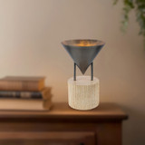 Alora - TL341015STA - One Light Table Lamp - Versus - Aged Steel