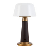 Alora - TL314106EVL - LED Table Lamp - Clemence - Espresso Vegan Leather