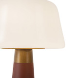 Alora - TL314106BGD - LED Table Lamp - Clemence - Burgundy