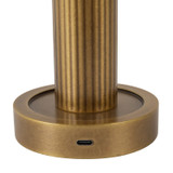 Alora - TL308305VBGO - LED Table Lamp - Vienna - Vintage Brass