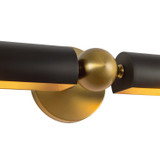 Alora - PL405123BGMB - Two Light Picture Light - Cole - Brushed Gold/Matte Black