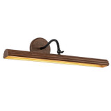Alora - PL403124WT - LED Picture Light - Dottie - Walnut