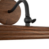 Alora - PL403118WT - LED Picture Light - Dottie - Walnut