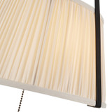 Alora - PD675213MBWL - Two Light Pendant - Scout - Matte Black/White Linen