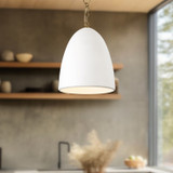 Alora - PD423014AW - One Light Pendant - Grant - Antique White