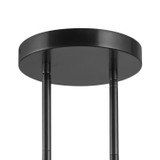 Alora - PD341548STA - Five Light Pendant - Versus - Aged Steel