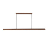 Alora - LP403148WT - LED Linear Pendant - Dottie - Walnut