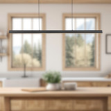 Alora - LP403148MB - LED Linear Pendant - Dottie - Matte Black
