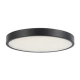 Alora - FM653009MBAR - LED Flush Mount - Evelyn - Matte Black/Alabaster