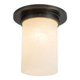 Alora - FM360808UBAR - One Light Flush Mount - Mineral - Urban Bronze/Alabaster
