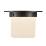 Alora - FM360085UBAR - One Light Flush Mount - Mineral - Urban Bronze/Alabaster