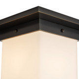 Alora - FM356808UBOP - One Light Flush Mount - Mineral - Urban Bronze/Matte Opal Glass