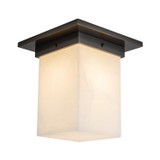 Alora - FM356808UBAR - One Light Flush Mount - Mineral - Urban Bronze/Alabaster