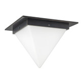 Alora - FM345119UBOP - One Light Flush Mount - Mineral - Urban Bronze/Matte Opal Glass