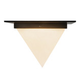 Alora - FM345119UBAR - One Light Flush Mount - Mineral - Urban Bronze/Alabaster
