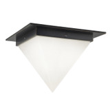 Alora - FM345119UBAR - One Light Flush Mount - Mineral - Urban Bronze/Alabaster