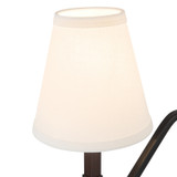 Alora - FL445368MBWL - Three Light Floor Lamp - Sloan - Matte Black/White Linen