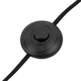 Alora - FL445368MBWL - Three Light Floor Lamp - Sloan - Matte Black/White Linen