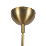 Alora - CH419726BG - Seven Light Chandelier - Ember - Brushed Gold