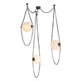 Alora - CH372103UBCDG - LED Chandelier - Petra - Urban Bronze/Cloud Glass