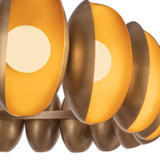 Alora - CH305737VB - LED Chandelier - Cortez - Vintage Brass