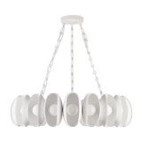 Alora - CH305737AW - LED Chandelier - Cortez - Antique White