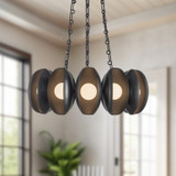 Alora - CH305725UB - LED Chandelier - Cortez - Urban Bronze