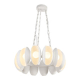 Alora - CH305725AW - LED Chandelier - Cortez - Antique White