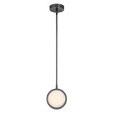 Alora - PD325106UBAR-UNV - LED Pendant - Blanco - Urban Bronze/Alabaster