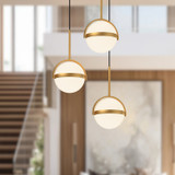 Alora - MP301003BG-UNV - LED Pendant - Globo - Brushed Gold