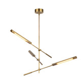 Alora - MP316403VBMS-UNV - LED Pendant - Astrid - Metal Shade/Vintage Brass