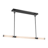 Alora - LP348148UBFR-UNV - LED Linear Pendant - Edwin - Urban Bronze/Frosted Ribbed Glass