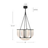 Alora - CH336830UB-UNV - LED Chandelier - Anders - Urban Bronze