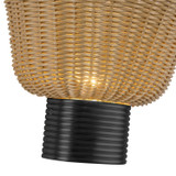 Alora - WV667014MB - One Light Vanity - Rancho - Matte Black
