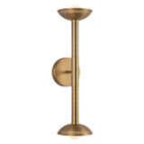 Alora - WV616223BGOP-UNV - LED Wall/Vanity - Arden - Brushed Gold/Opal Glass