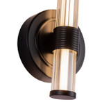 Alora - WV509012MB-UNV - LED Wall/Vanity - Elsie - Matte Black