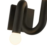 Alora - WV420206MB - Two Light Wall Vanity - Sadie - Matte Black