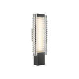 Alora - WV374118UBCR - LED Wall Vanity - Alai - Urban Bronze/Ribbed Glass