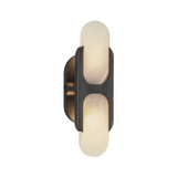 Alora - WV357214UBAR - Two Light Wall Vanity - Odin - Urban Bronze/Alabaster