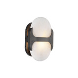 Alora - WV357109UBAR - One Light Wall Vanity - Odin - Urban Bronze/Alabaster