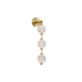Alora - WV321003NB-UNV-010 - LED Wall Vanity - Marni - Natural Brass