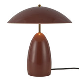 Alora - TL437012BGD - LED Table Lamp - Poppy - Burgundy